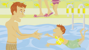 An toàn cho trẻ ở bể bơi