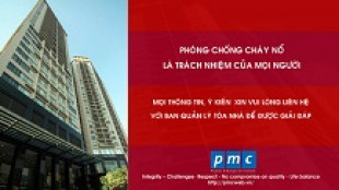 An toàn PCCC trong Tổ hợp Chung cư cao cấp Sky City Towers